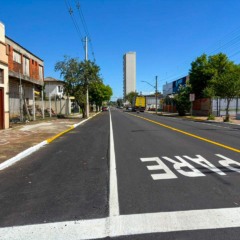 Concluído capeamento asfáltico na Avenida, entre General Osório e 7 de Setembro