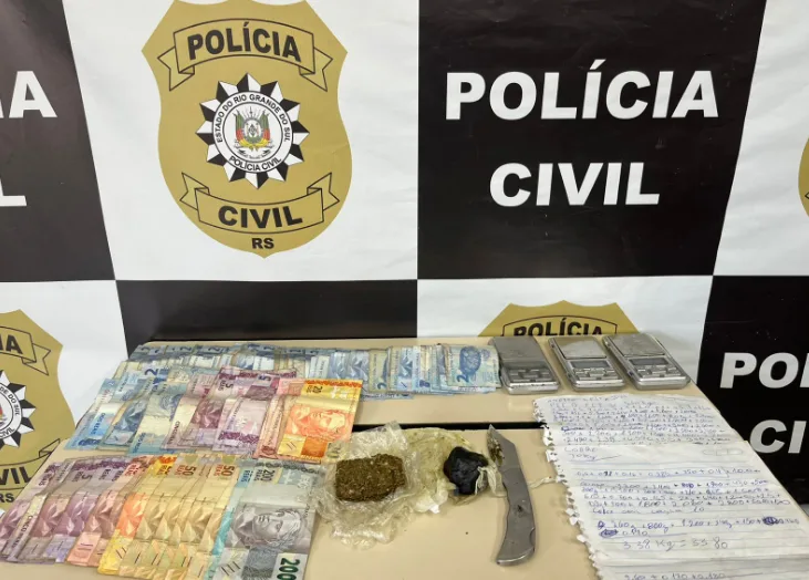 Mandado judicial foi cumprido no bairro Coronel Brito (Foto: Polícia Civil/Divulgação)