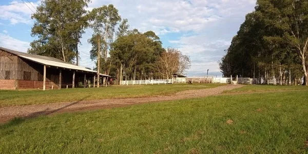 Sede do CTG Lenço Branco, em Linha Cerro dos Bois