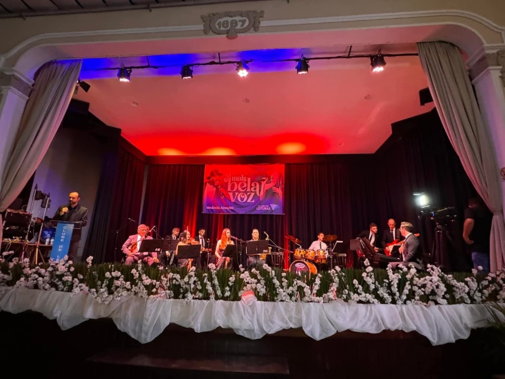 Clube Orquestra vai acompanhar os candidatos, ao vivo, nas apresentações (Foto: Assessoria de Imprensa Clube de Leituras) Clube Orquestra vai acompanhar os candidatos, ao vivo, nas apresentações (Foto: Assessoria de Imprensa Clube de Leituras)