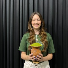 Fora do concurso, Mariana se define como uma pessoa ativa (Foto: Luana Weschenfelder/ Folha do Mate)