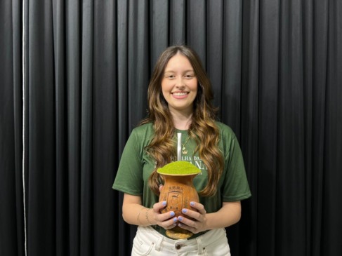 Fora do concurso, Mariana se define como uma pessoa ativa (Foto: Luana Weschenfelder/ Folha do Mate)