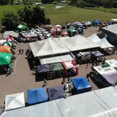 Ainda tem espaço na área externa da Comunidade Evangélica Vila Melos