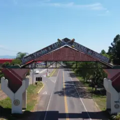 pórtico venâncio aires bem-vindo à capital nacional do chimarrão