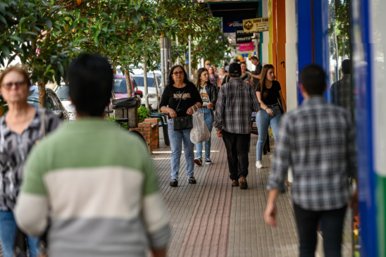 Comércio de Venâncio espera maior movimentação nos próximos dias
(Foto: Cristiano Rosa/Agência Traço D)