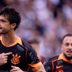 Gustavo Henrique fez o primeiro gol (Foto: Rodrigo Coca/Agência Corinthians)