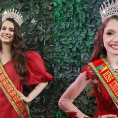 Representantes de Venâncio foram coroados (Foto: Divulgação)