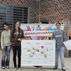 Ação socioambiental desenvolvida na comunidade Tabalar falou sobre empreendedorismo social
(Foto: Arquivo pessoal)