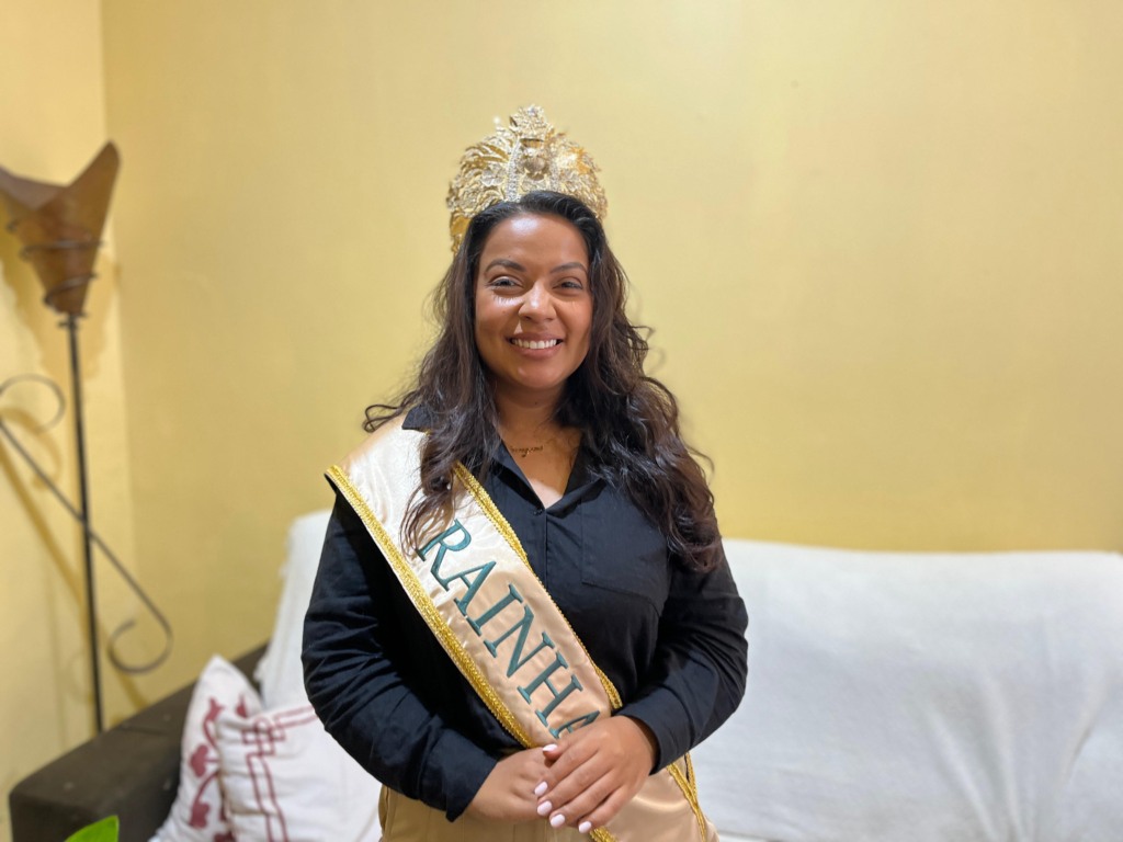 Maiéle Aline dos Santos afirma que, se tornar rainha da Fenachim, é um sonho carregado desde a infância (Fotos: Júnior Posselt/Folha do Mate)