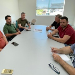 Comitiva de Passo do Sobrado em visita do Grupo Folha do Mate