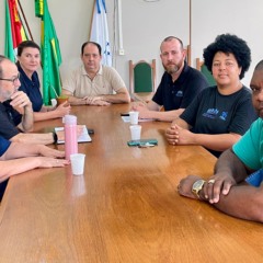 Reunião ocorreu na manhã de quarta-feira, na Prefeitura de Venâncio
(Foto: Divulgação/Prefeitura)