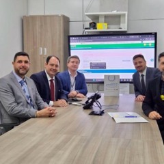 Encontro no Ministério da Saúde (Foto: Divulgação/Prefeitura)