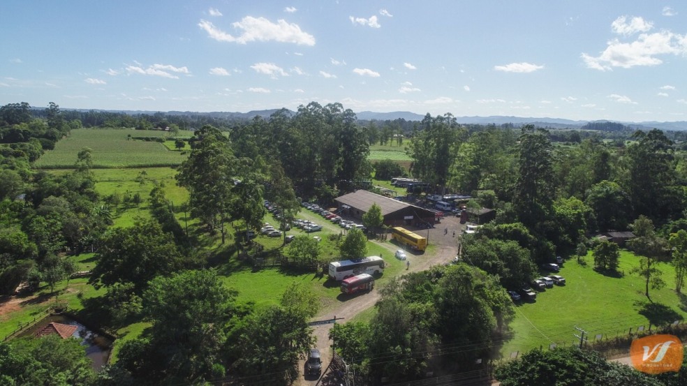 Sede do CTG fica localizada em Linha Bem Feita (Foto: Divulgação)