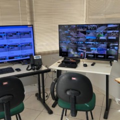 Câmeras em alta definição garante maior segurança aos visitantes (Foto: Divulgação)