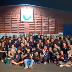 DTG Piazito da Tradição celebrou os resultados obtidos no Enart 2025 e, ao retornar a Venâncio, realizou carreata pela cidade (Foto: Alan Faleiro)