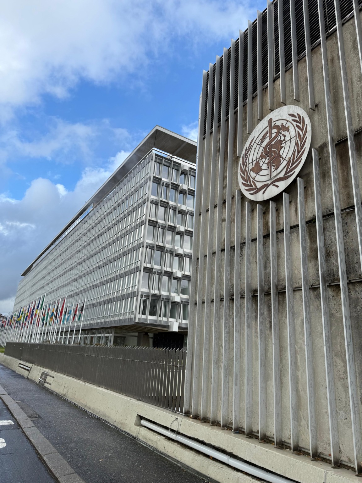 sede da OMS em Genebra