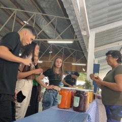 Pavilhão de agroindústrias é um dos tantos atrativos do festival