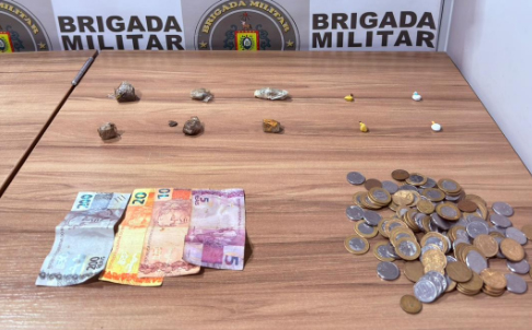 Apreensão foi a segunda feita na noite de quinta-feira, em Venâncio (Foto: Brigada Militar/Divulgação)