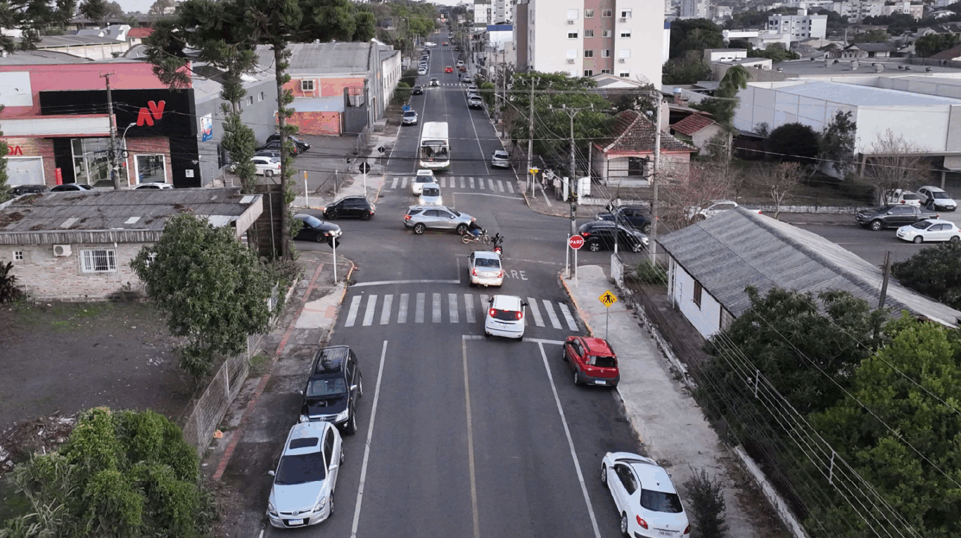 Um dos equipamentos será instalado na esquina das ruas Emílio Selbach e Voluntários da Pátria (Foto: Prefeitura de Venâncio/Divulgação)
