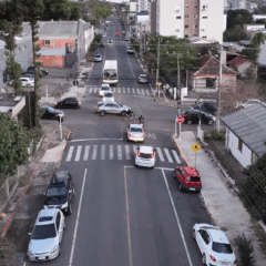 Um dos equipamentos será instalado na esquina das ruas Emílio Selbach e Voluntários da Pátria (Foto: Prefeitura de Venâncio/Divulgação)