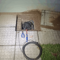 Homem de 31 anos é preso por furto de fios em estabelecimento comercial