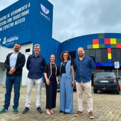 Comitiva de Venâncio Aires em Itapema (Foto: AI Prefeitura)