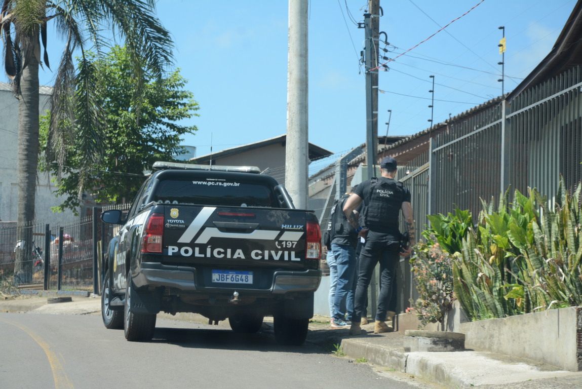 Uma das ordens judicias foi cumprida no bairro Brands (Foto: Alvaro Pegoraro)