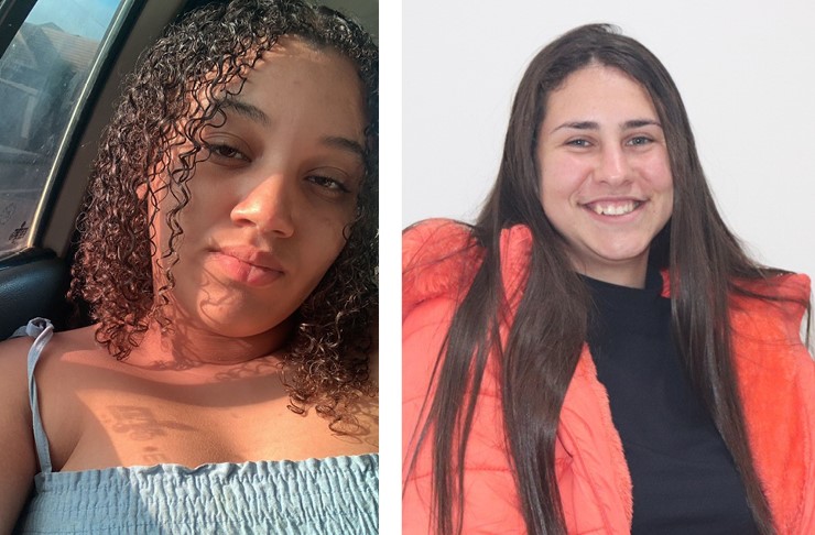 Gabriely e Marcela participaram da seleção em Porto Alegre Gabriely e Marcela participaram da seleção em Porto Alegre