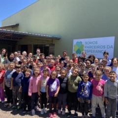 Atualmente, a Paresp atende mais de 120 crianças e adolescentes, no prédio próprio, inaugurado em 2011, no bairro Morsch (Foto: Débora Kist/Folha do Mate)