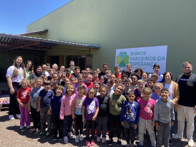 Atualmente, a Paresp atende mais de 120 crianças e adolescentes, no prédio próprio, inaugurado em 2011, no bairro Morsch (Foto: Débora Kist/Folha do Mate)