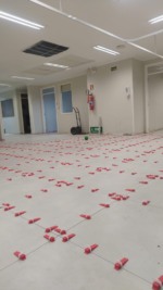 Reformas da UTI Adulto incluíram troca do piso (Foto: Divulgação/Entalp)