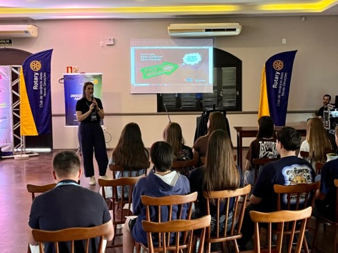 Palestras sobre variadas temáticas foram realizadas durante o evento (Foto: Júnior Posselt/Folha do Mate)