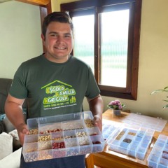 Igor é estudante do 2º ano da Efasc (Fotos: Júlia Brandenburg/Folha do Mate)