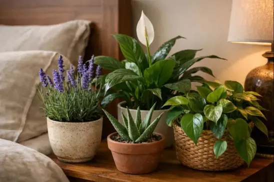4 plantas que ajudam a relaxar que são recomendadas para o quarto