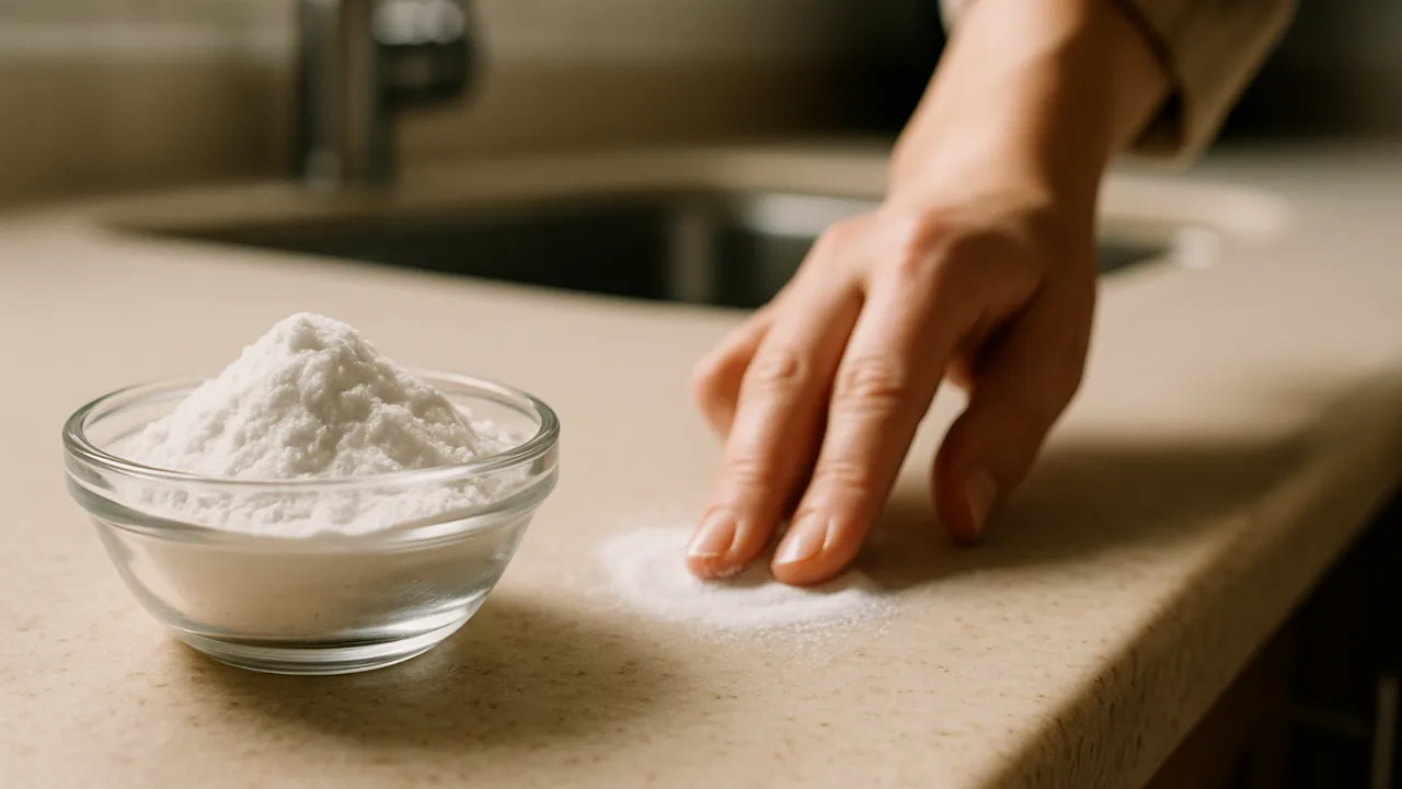 5 maneiras de usar o bicarbonato de sódio na limpeza da casa