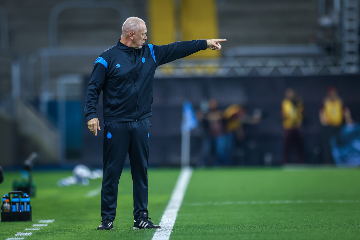 Derrota para o Fluminense foi o último jogo do treinador na Arena do Grêmio (Foto: Lucas Uebel/Grêmio) Derrota para o Fluminense foi o último jogo do treinador na Arena do Grêmio (Foto: Lucas Uebel/Grêmio)