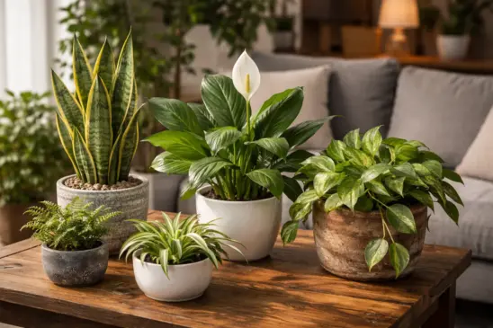 9 plantas que purificam o ar da sala e exigem pouca manutenção