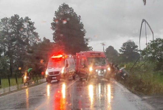 Vítimas foram encaminhadas para a UPA e para o HSSM (Foto: Divulgação)