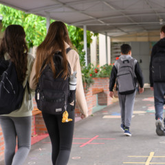 Alunos se organizam para os últimos dias de aula
(Foto: Cristiano Rosa/Traço D)