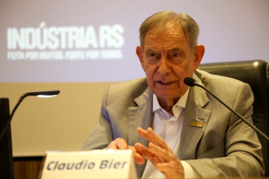 Presidente do Sistema FIERGS, Claudio Bier