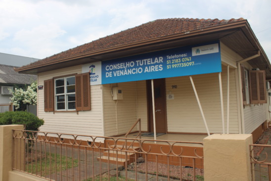 Conselho Tutelar está localizado na rua General Osório, número 910 (Foto: Leonardo Pereira/Folha do Mate)