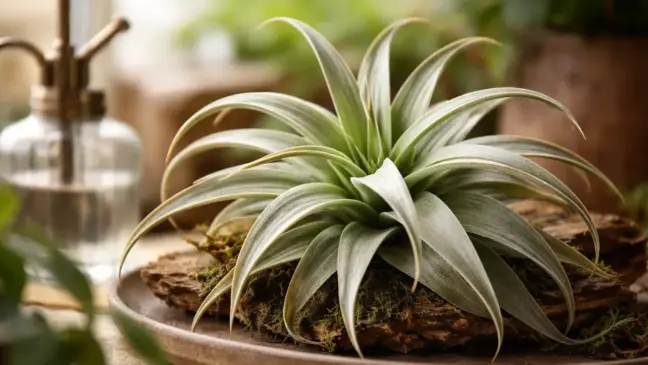 É por isso que a tillandsia resseca mesmo borrifada, e o erro está na rotina