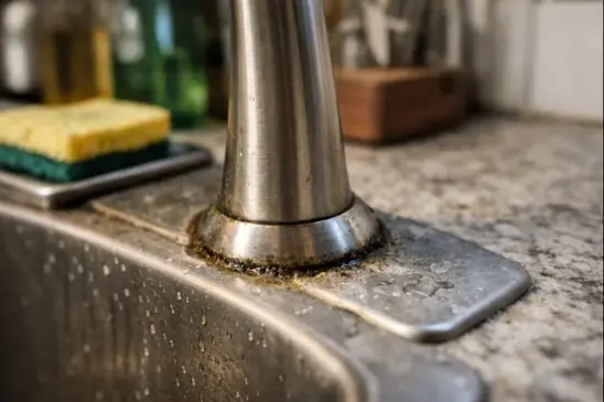 Esse ponto da cozinha concentra bactérias e quase ninguém limpa