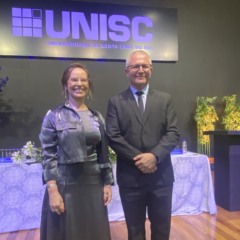 Andréia e Rafael seguem como vice-reitora e reitor (Foto: Leonardo Pereira/Folha do Mate)