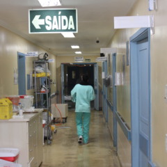 De acordo com os gestores do HSSM, a ocupação dos leitos do Pronto Atendimento por pacientes internados restringe severamente a capacidade de atendimento da unidade (Foto: Carlos Dickow/Arquivo FM)