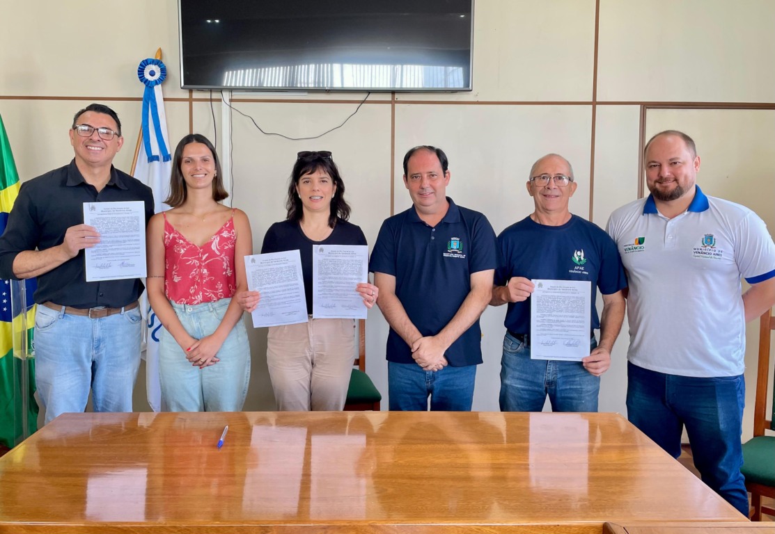 Paresp, Comitê da Cidadania e Apae renovam convênio de atendimento social para 2026 (Foto: Divulgação/Prefeitura) Paresp, Comitê da Cidadania e Apae renovam convênio de atendimento social para 2026 (Foto: Divulgação/Prefeitura)