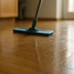 Se o chão fica grudento depois da limpeza, você está cometendo esse erro que é simples de resolver