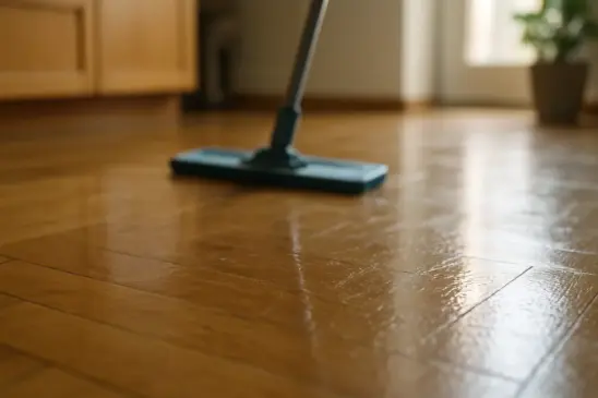 Se o chão fica grudento depois da limpeza, você está cometendo esse erro que é simples de resolver