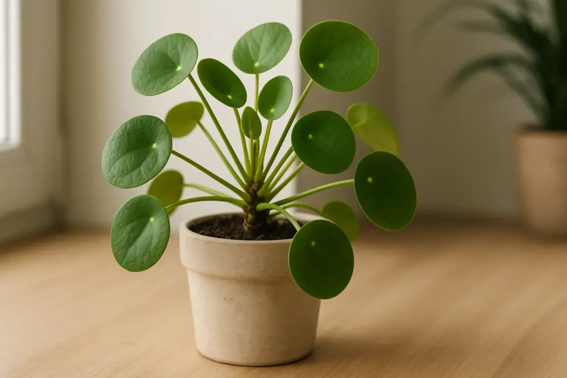 Use a luz ideal para a pilea oferecer folhas redondas, firmes e crescimento equilibrado