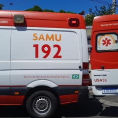Acidente entre moto e carro ocorreu na tarde desta quinta-feira, 11 (Foto: Alvaro Pegoraro/Folha do Mate)